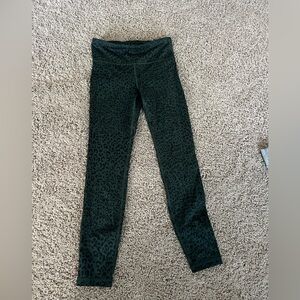 Gap leopard ribbed leggings